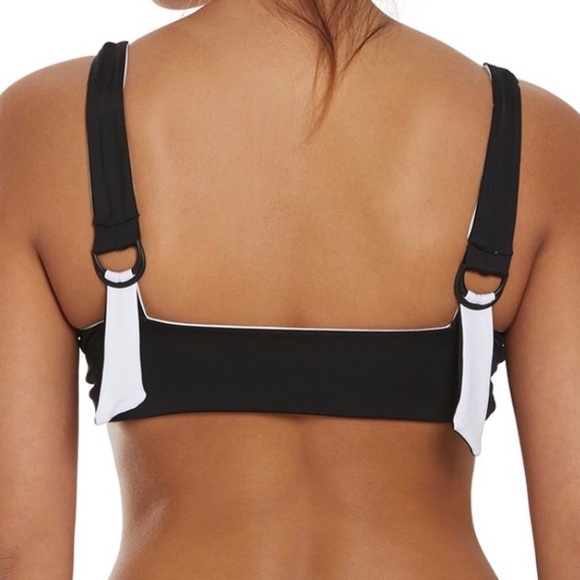 Bikini Lab Solid Reversible Triangle Bikini Top - Picture 4 of 8